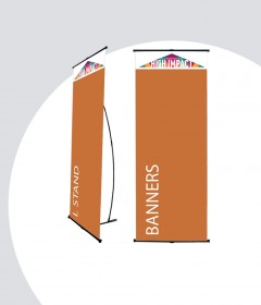 L Banner Stand Displays