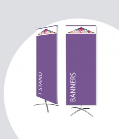 T Banner Stand Displays